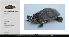 Desktop Screenshot of graptemys.de